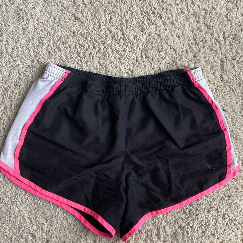 Black/Pink Athletic shorts